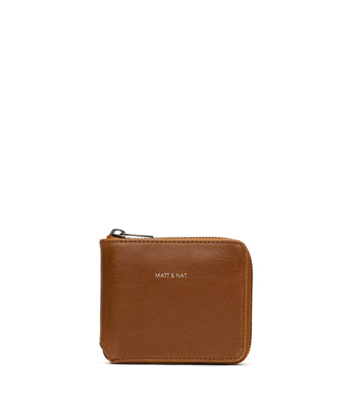WATSON Vegan Wallet - Vintage | Color: Brown - variant::chili