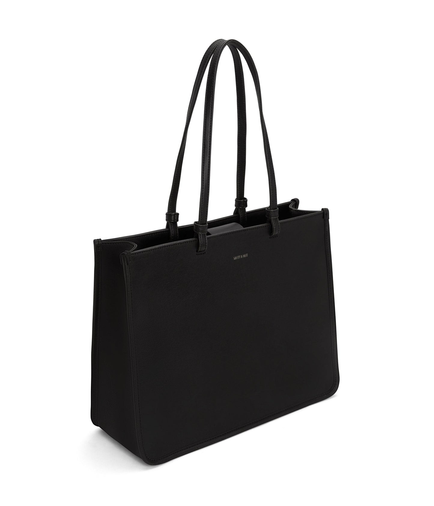 CALINA Vegan Tote Bag - Vintage | Color: Black - variant::black