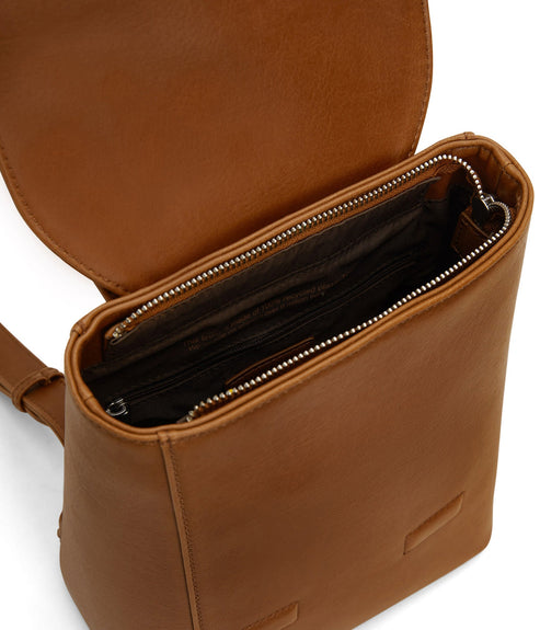 DEELY MED Vegan Small Backpack - Vintage | Color: Brown - variant::chili