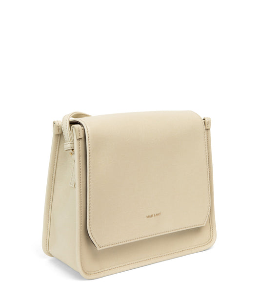 LEV Vegan Crossbody Bag - Vintage | Color: White - variant::vanilla