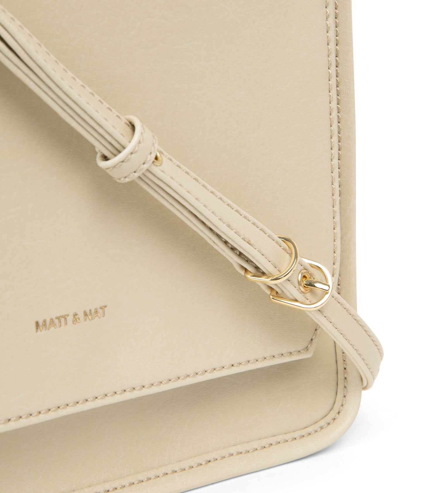 LEV Vegan Crossbody Bag - Vintage | Color: White - variant::vanilla