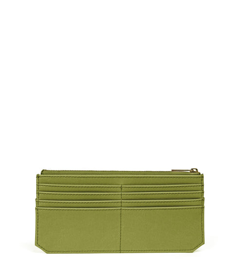 PERLA Vegan Flat Wallet - Vintage | Color: Green - variant::frog