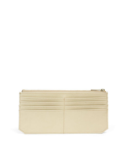 PERLA Vegan Flat Wallet - Vintage | Color: White - variant::vanilla