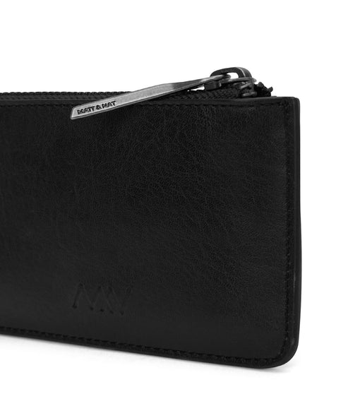 SEVASM Small Vegan Wallet - Vintage | Color: Black - variant::black