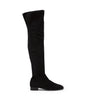 KALLYA Vegan Over The Knee Boots | Color: Black - variant::black
