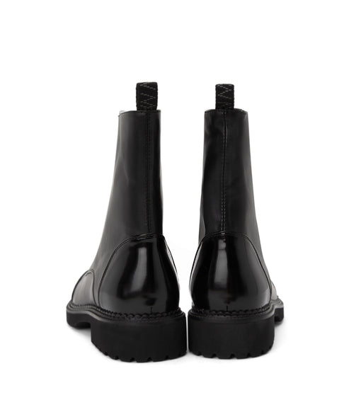 JASMIN Women's Vegan Combat Boots | Color: Black - variant::black