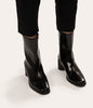 LIAM Women's Vegan High Heel Boots | Color: Black - variant::black