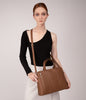 SONA Vegan Satchel - Arbor | Color: Grey - variant::mushroom