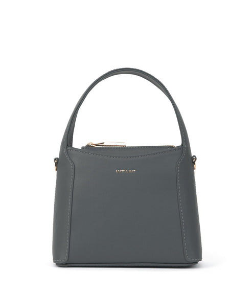 JADA SM Vegan Shoulder Bag - Arbor | Color: Grey - variant::mushroom