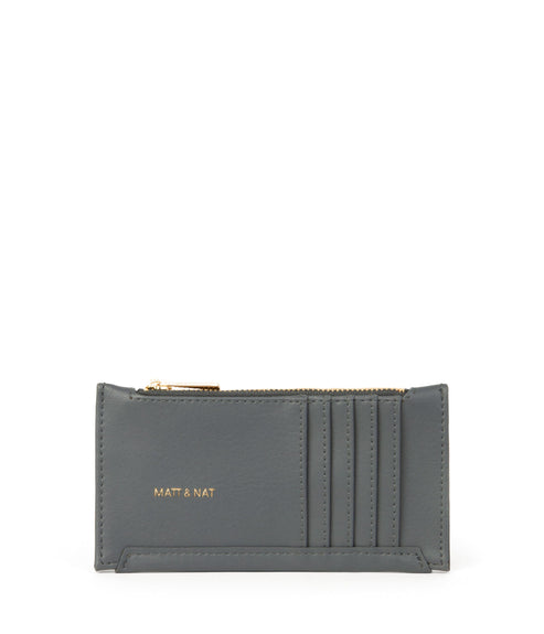 JESSE Slim Vegan Wallet - Arbor | Color: Grey - variant::mushroom