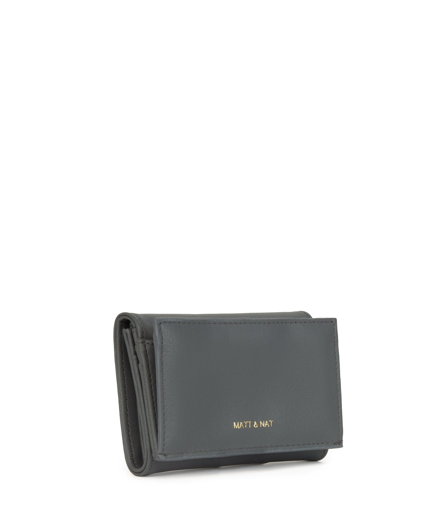 POEM Vegan Folded Wallet - Arbor | Color: Grey - variant::mushroom