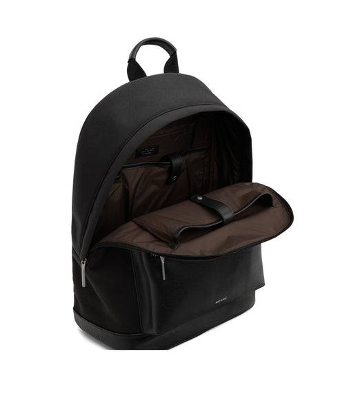 BALILG Large Vegan Backpack - Canvas | Color: Black - variant::black