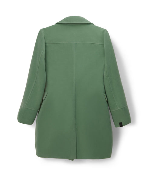 ODILIA Women's Vegan Coat | Color: Green - variant::herb