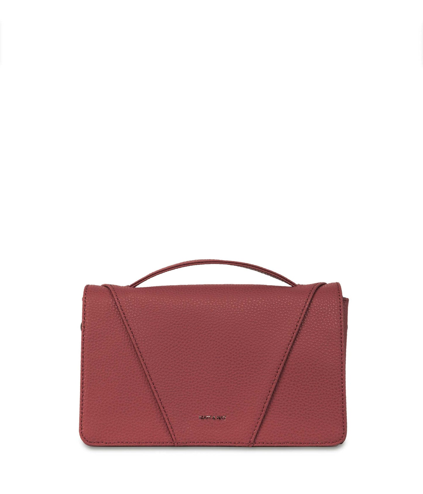 RENEE Vegan Crossbody Bag - Purity | Color: Red - variant::lychee