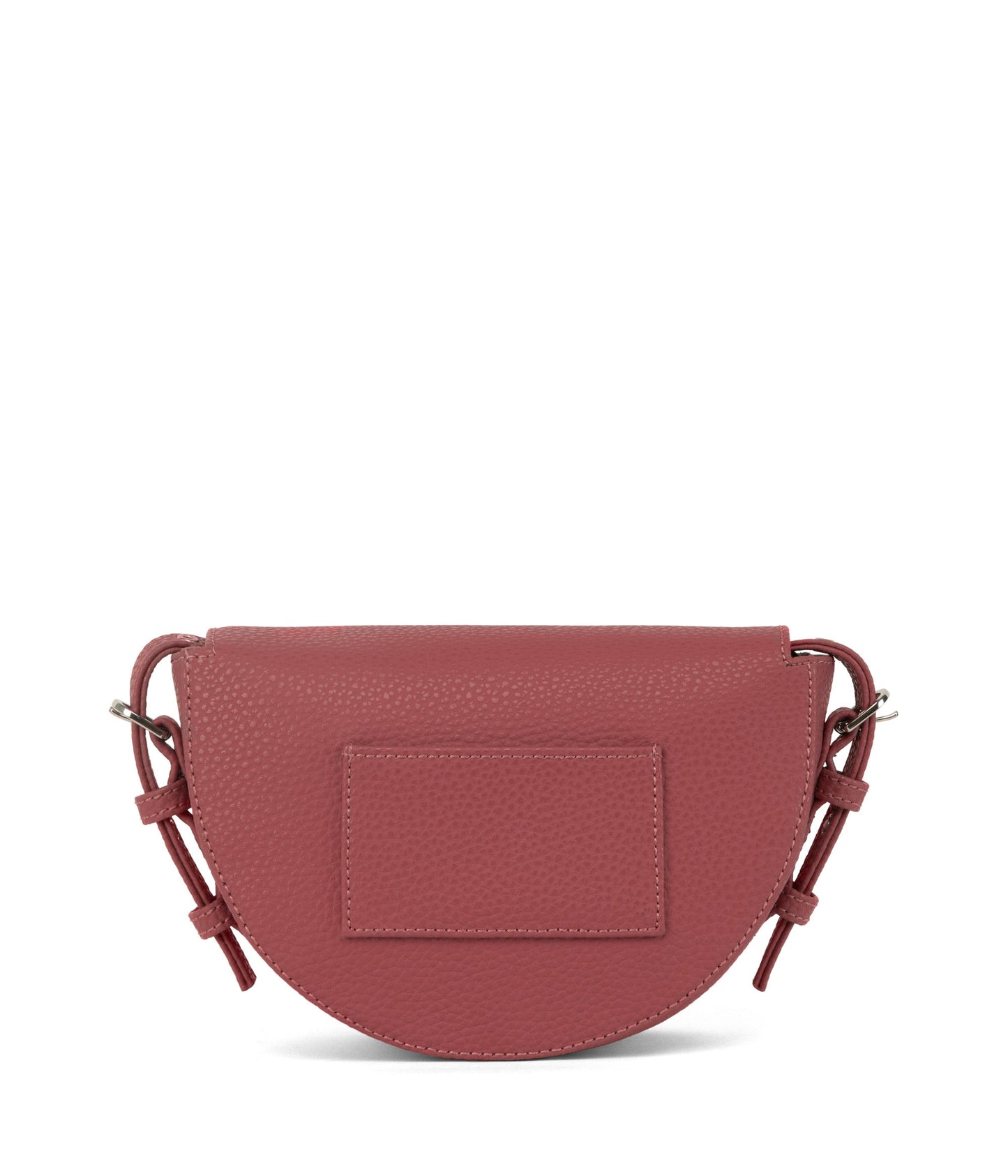 TWILL Vegan Saddle Bag - Purity | Color: Red - variant::lychee