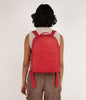 CARO Vegan Backpack - Sol | Color: Red - variant::sorbet