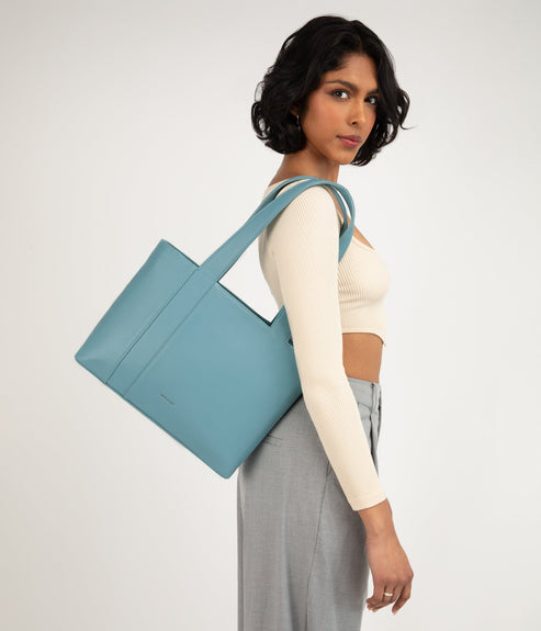 GARNI Vegan Tote Bag - Sol | Color: Brown - variant::espresso