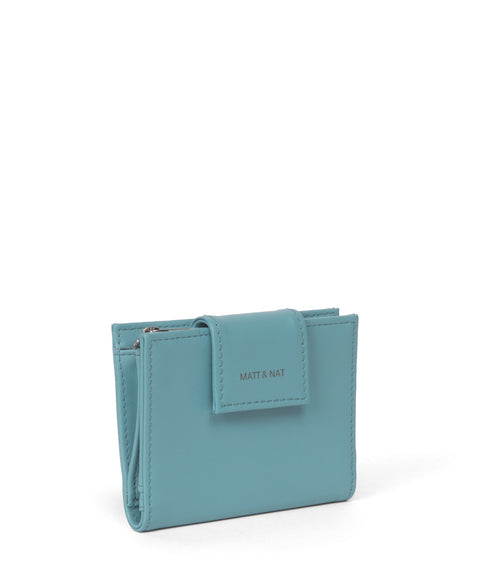 CRUISESM Small Vegan Wallet - Sol | Color: Blue - variant::canal