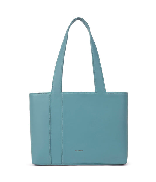 GARNI Vegan Tote Bag - Sol | Color: Blue - variant::canal