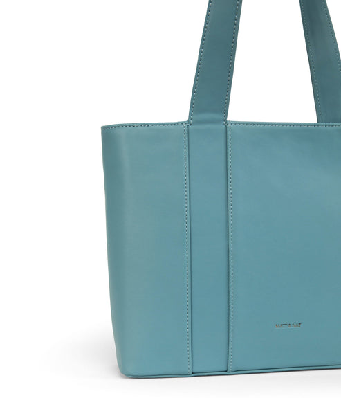 GARNI Vegan Tote Bag - Sol | Color: Blue - variant::canal