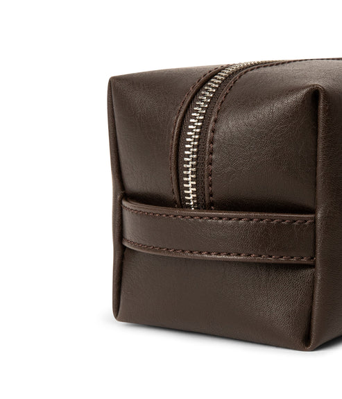 BLAIR Vegan Toiletry Case - Vintage | Color: Brown - variant::espresso