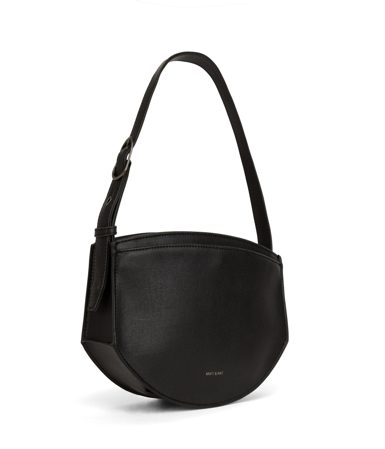 JENINE Vegan Shoulder Bag - Vintage | Color: Black - variant::black