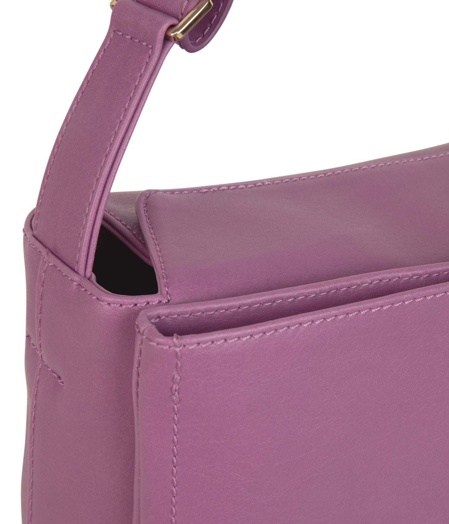 LORO Vegan Shoulder Bag - Vintage | Color: Pink - variant::wisteria