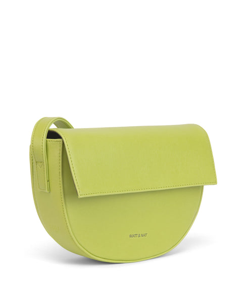 RITH Vegan Saddle Bag - Vintage | Color: Green - variant::honeydew