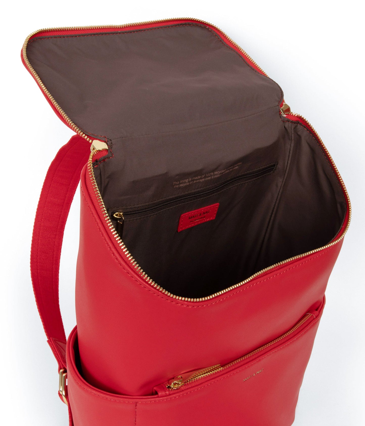 BRAVE Vegan Crossbody Bag - Sol | Color: Red - variant::sorbet