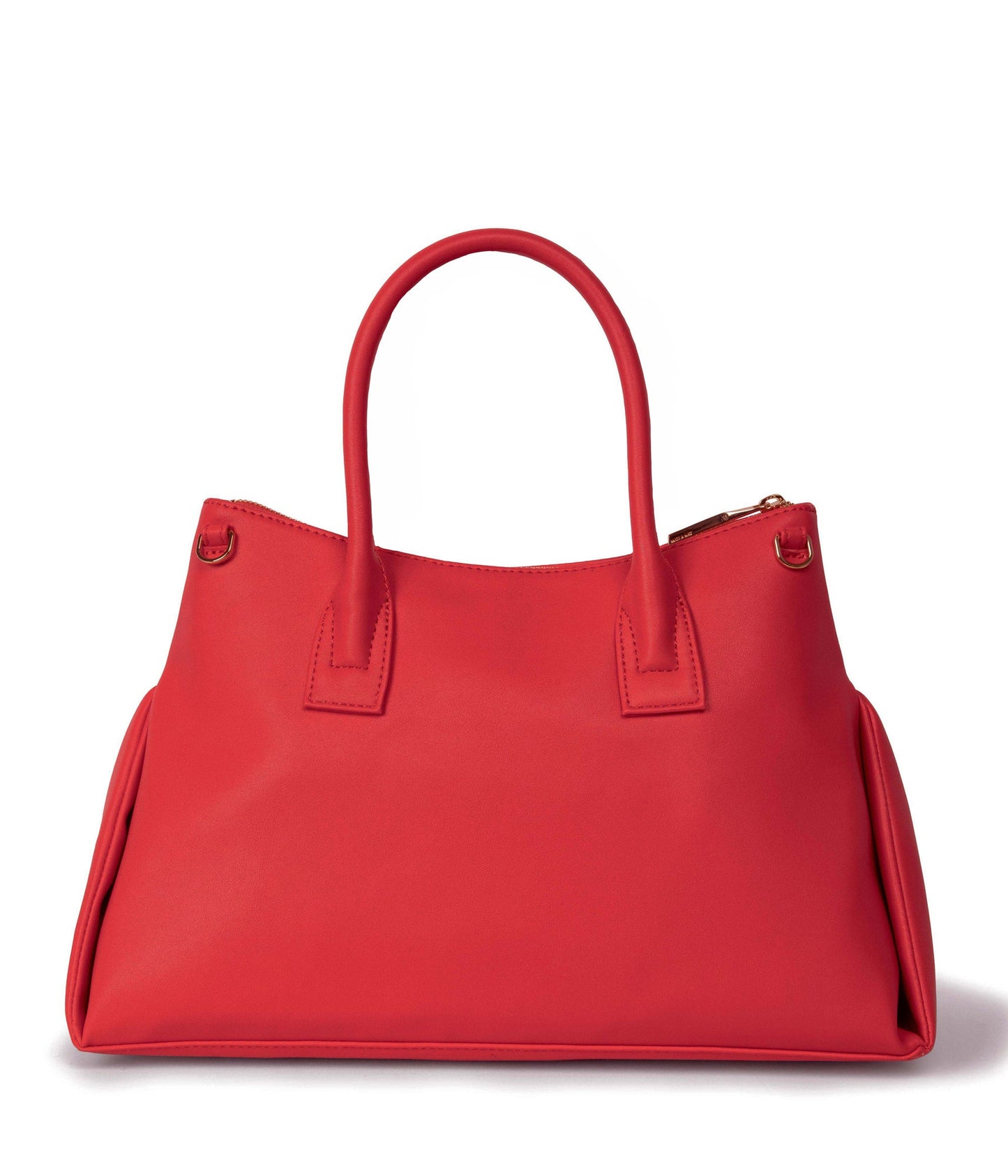 STAGE Vegan Satchel - Sol | Color: Red - variant::sorbet