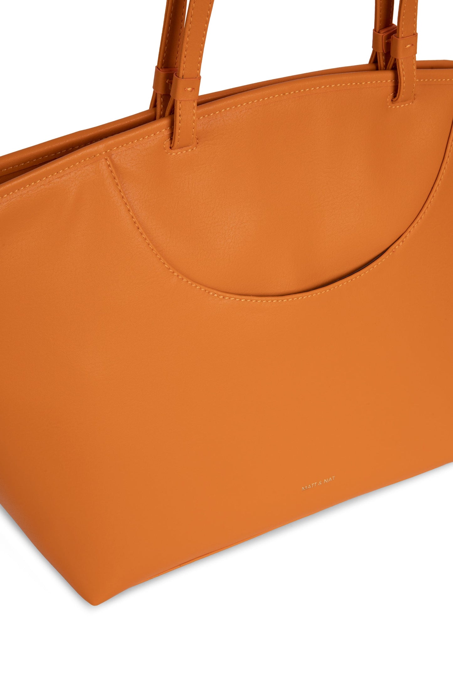 ALLIE Vegan Tote Bag - Arbor | Color: Orange - variant::spice