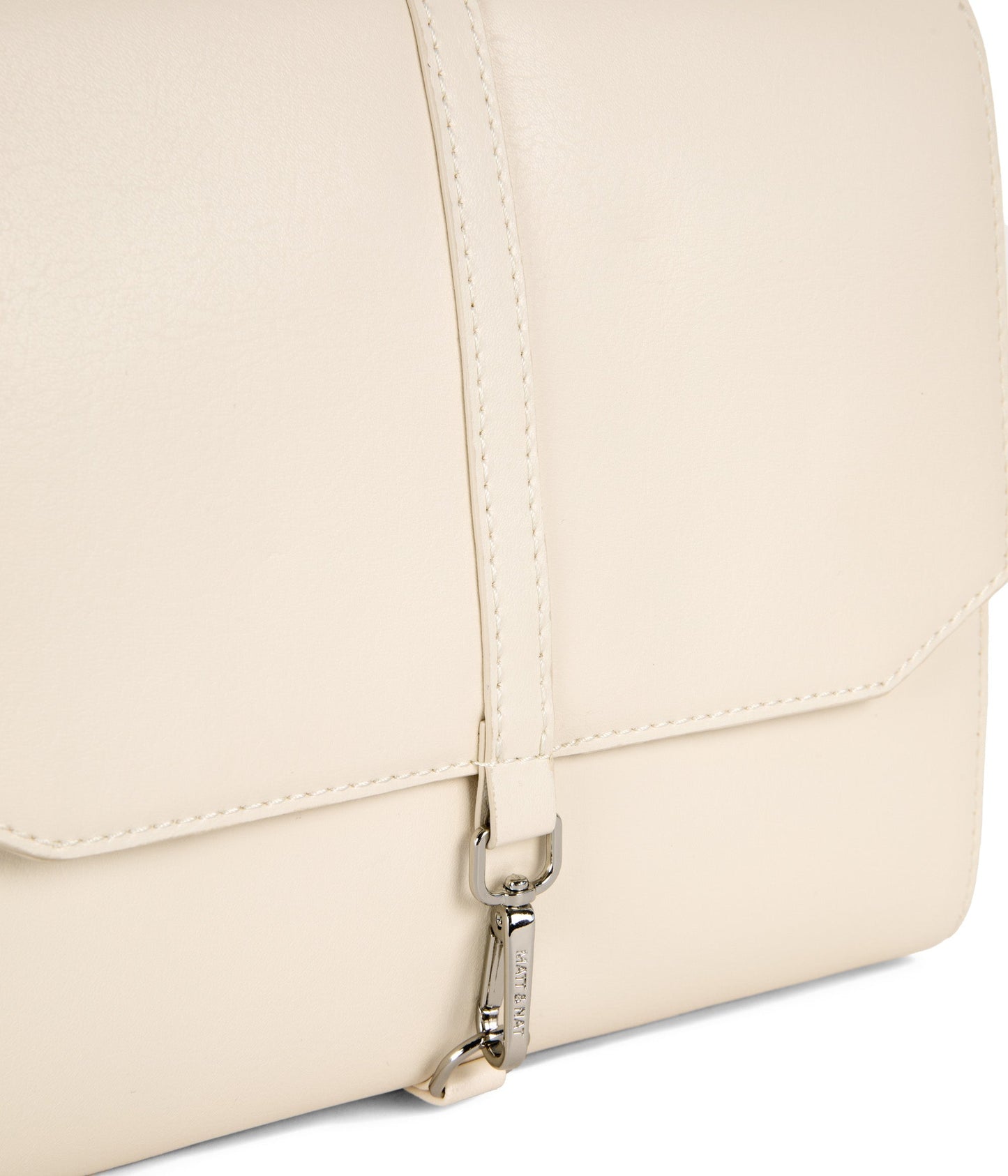 LAUREN Vegan Crossbody Bag - Arbor | Color: White, Beige - variant::macadamia