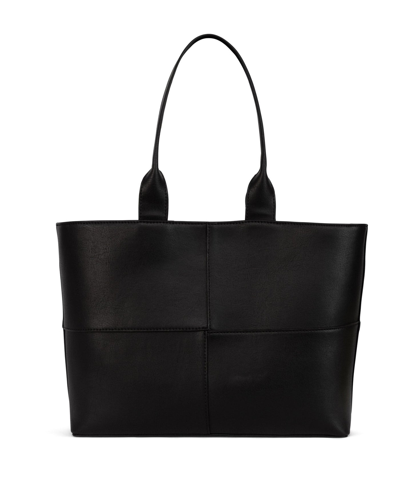 TRISTAN Vegan Tote Bag - Arbor | Color: Black - variant::black
