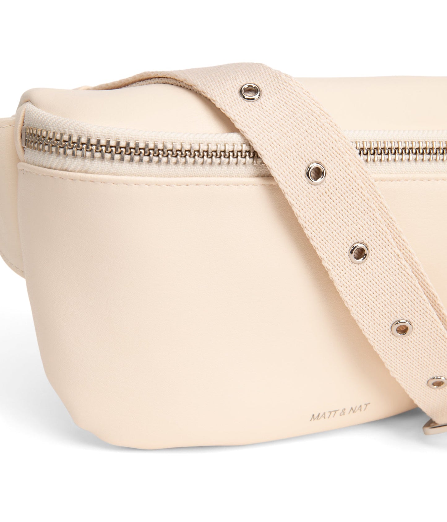 VIE Vegan Fanny Pack - Arbor | Color: White, Beige - variant::macadamia