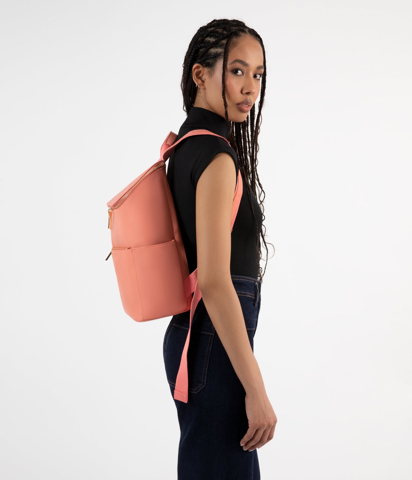 BRAVE Vegan Backpack - Purity | Color: Orange, Pink - variant::plush