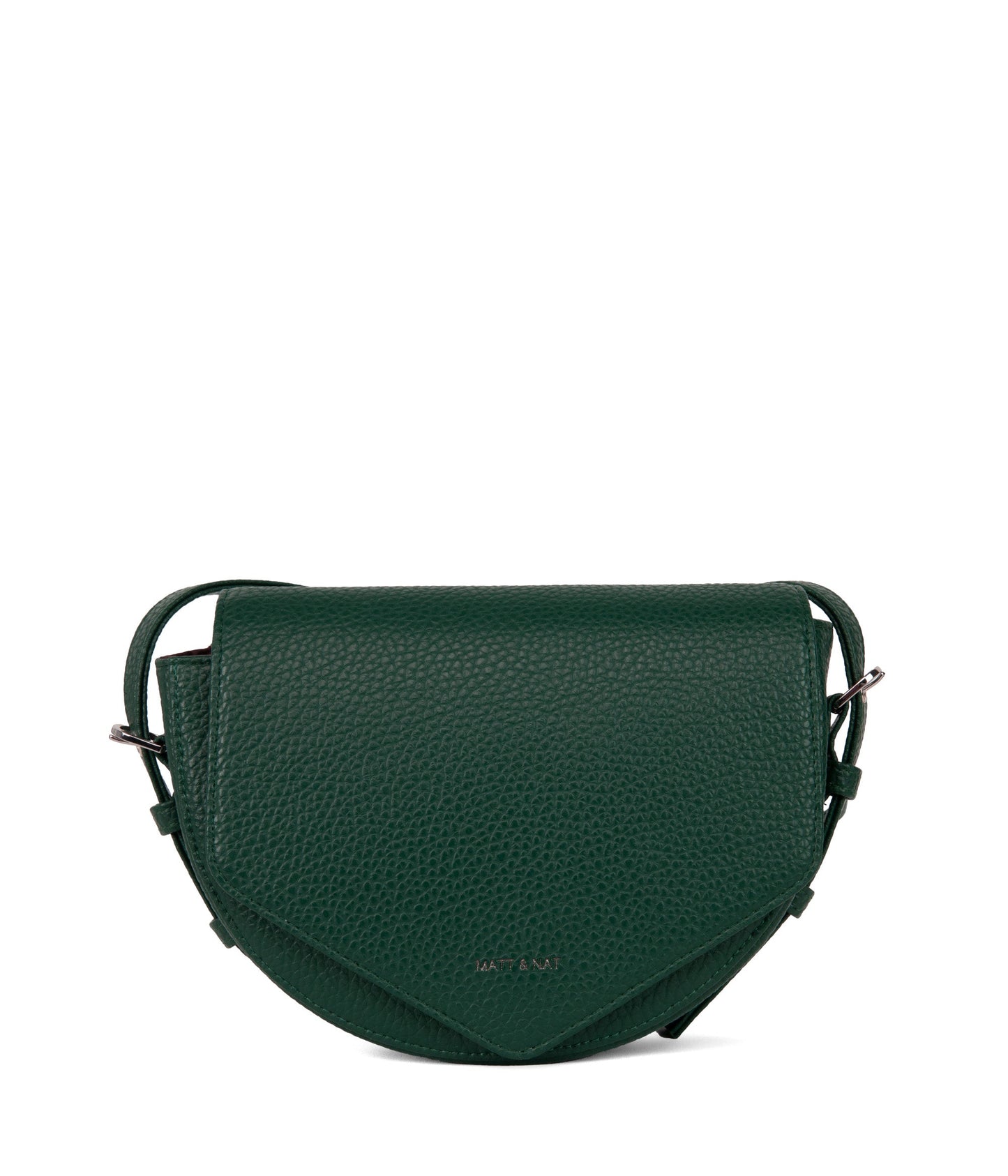 TWILL Vegan Saddle Bag - Purity | Color: Green - variant::empress