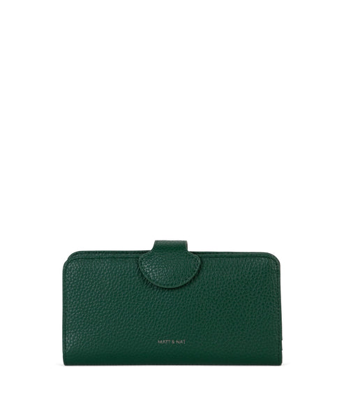 FLOAT Vegan Wallet - Purity | Color: Green - variant::empress
