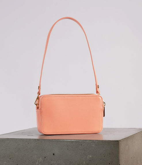 FARAH Vegan Crossbody - UPPEAL™ | Color: Orange - variant::lustre
