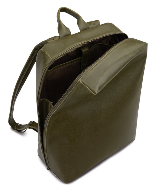 BREMEN Vegan Backpack - Vintage | Color: Green - variant::olive