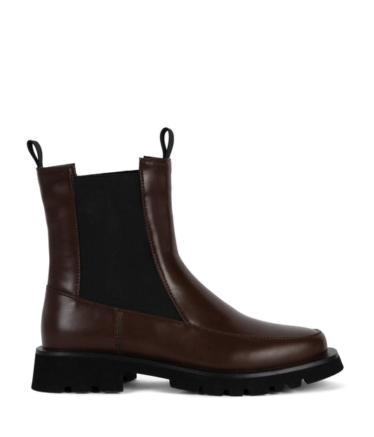 ESTER Women's Vegan Chelsea Boots | Color: Brown - variant::brown