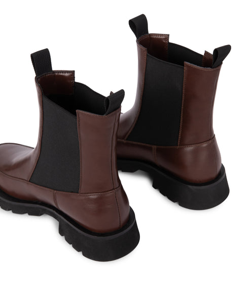 ESTER Women's Vegan Chelsea Boots | Color: Black - variant::black