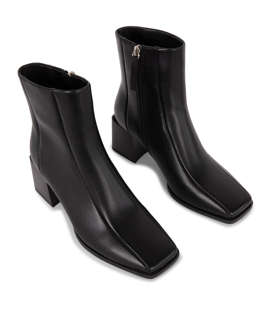 LYU Women's Vega Heeled Boots | Color: Black - variant::black