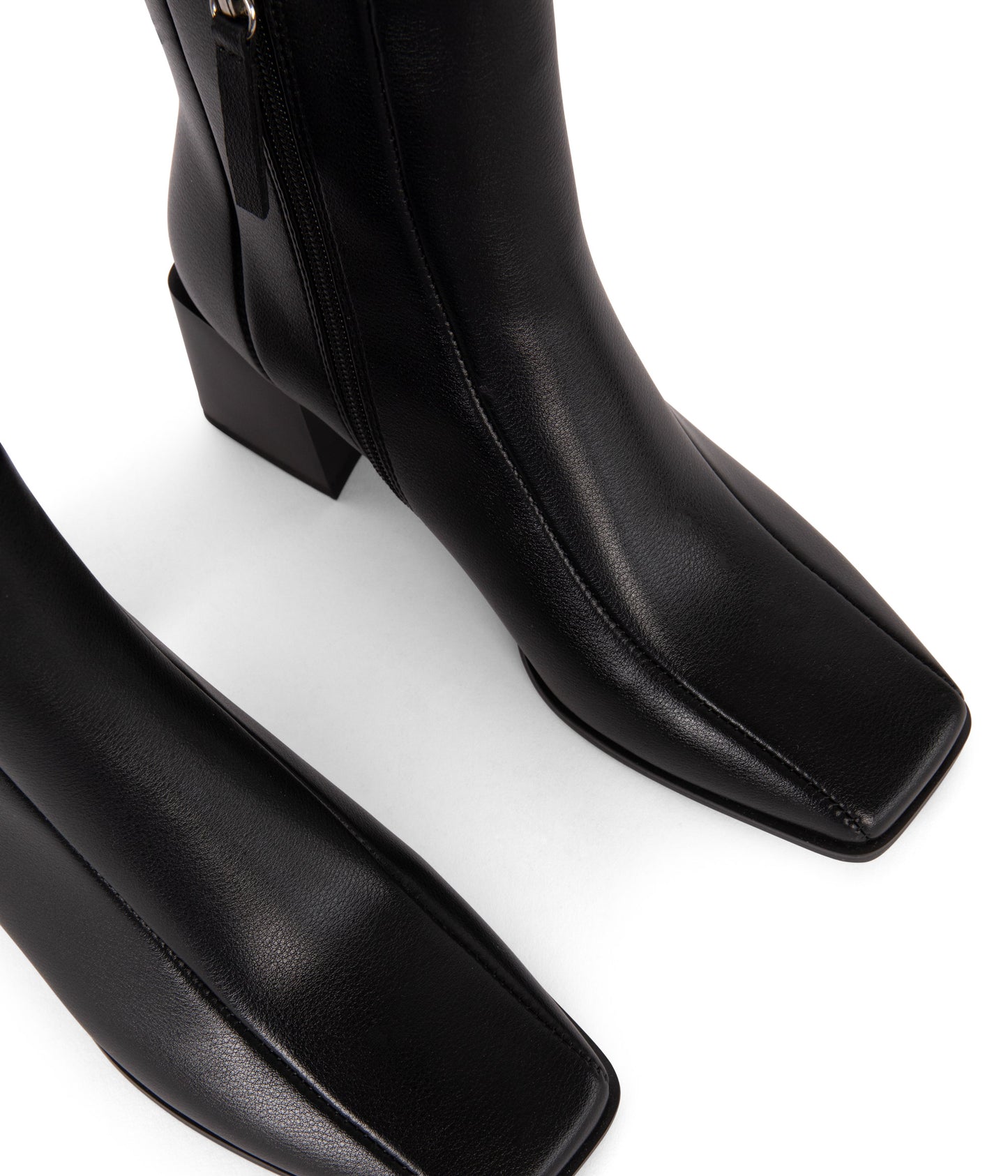 LYU Women's Vega Heeled Boots | Color: Black - variant::black