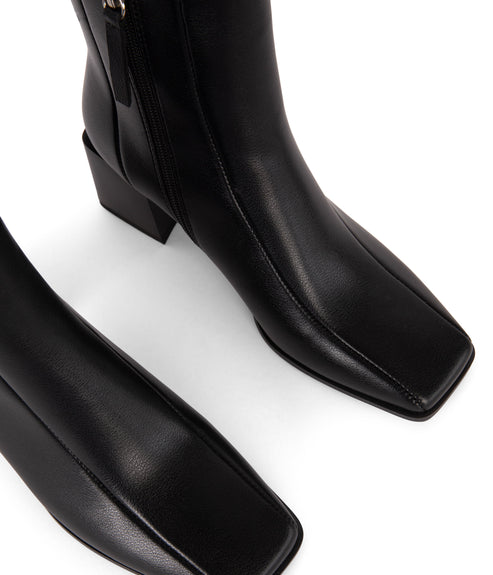 LYU Women's Vega Heeled Boots | Color: Black - variant::black