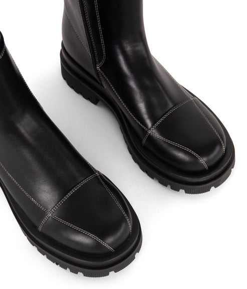 ONIA Women's Vegan Mid-Calf Boot | Color: Black - variant::black