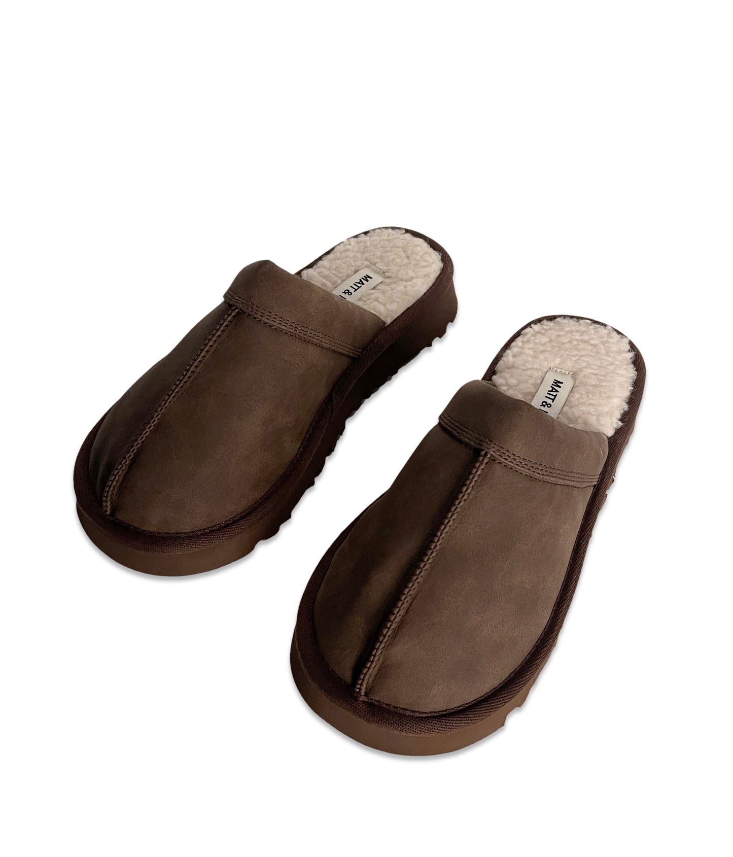 TORI Women's Vegan Slipper | Color: Brown - variant::brown