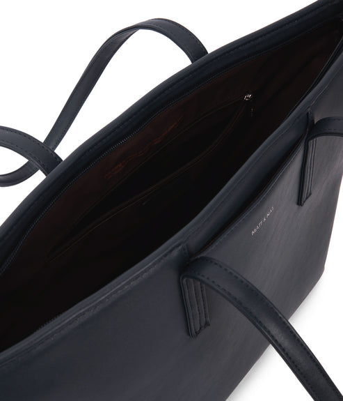 MARISA Vegan Tote Bag – Forum | Color: Navy - variant::navy