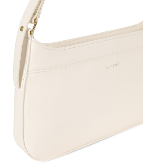 REVE Vegan Shoulder Bag - Forum | Color: Cloud - variant::cloud