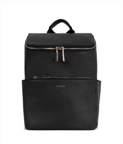 BRAVE Vegan Backpack - Grain | Color: Black - variant::black