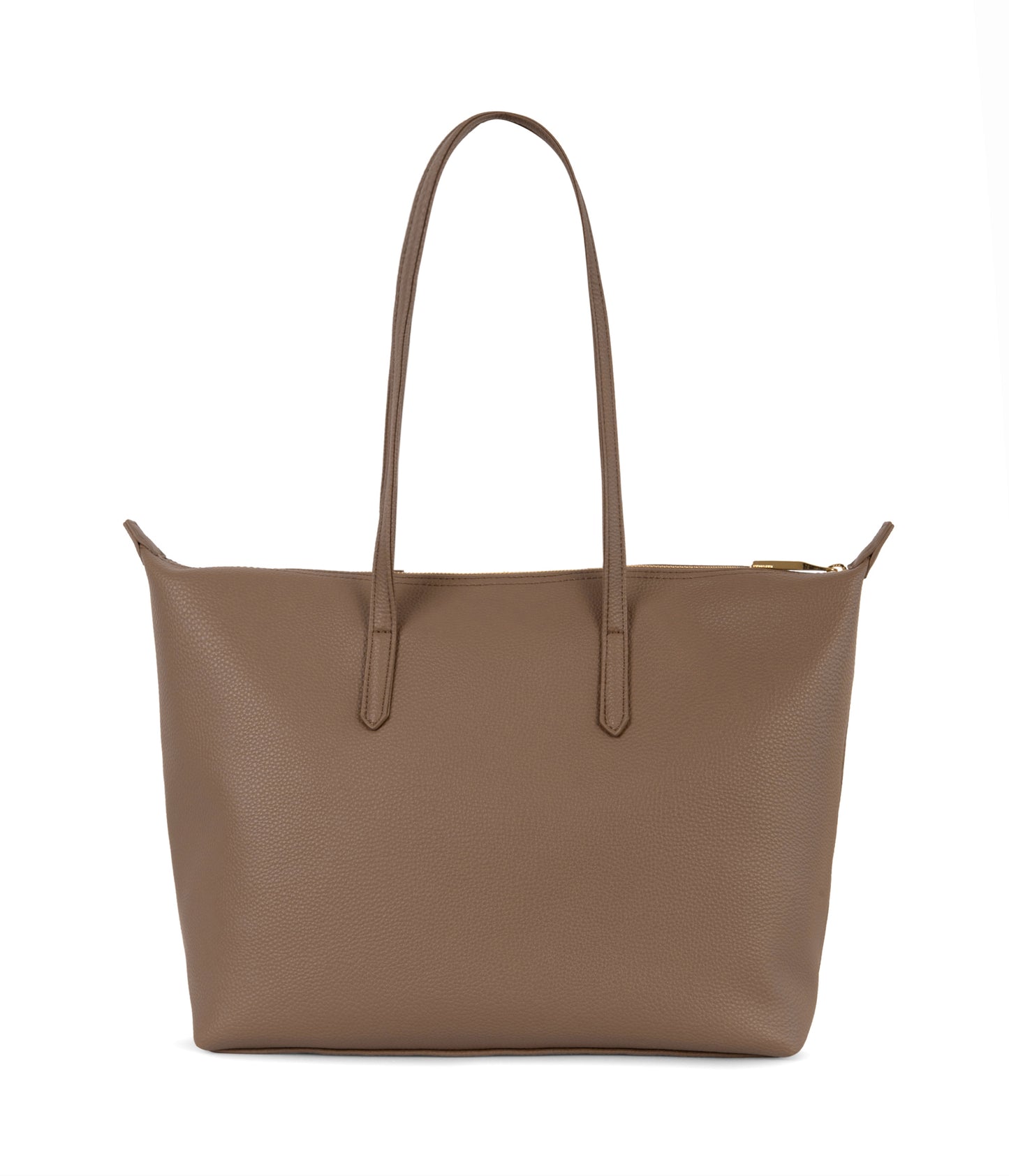 ABBI Vegan Tote Bag - Grain | Color: Toffee- variant::toffee